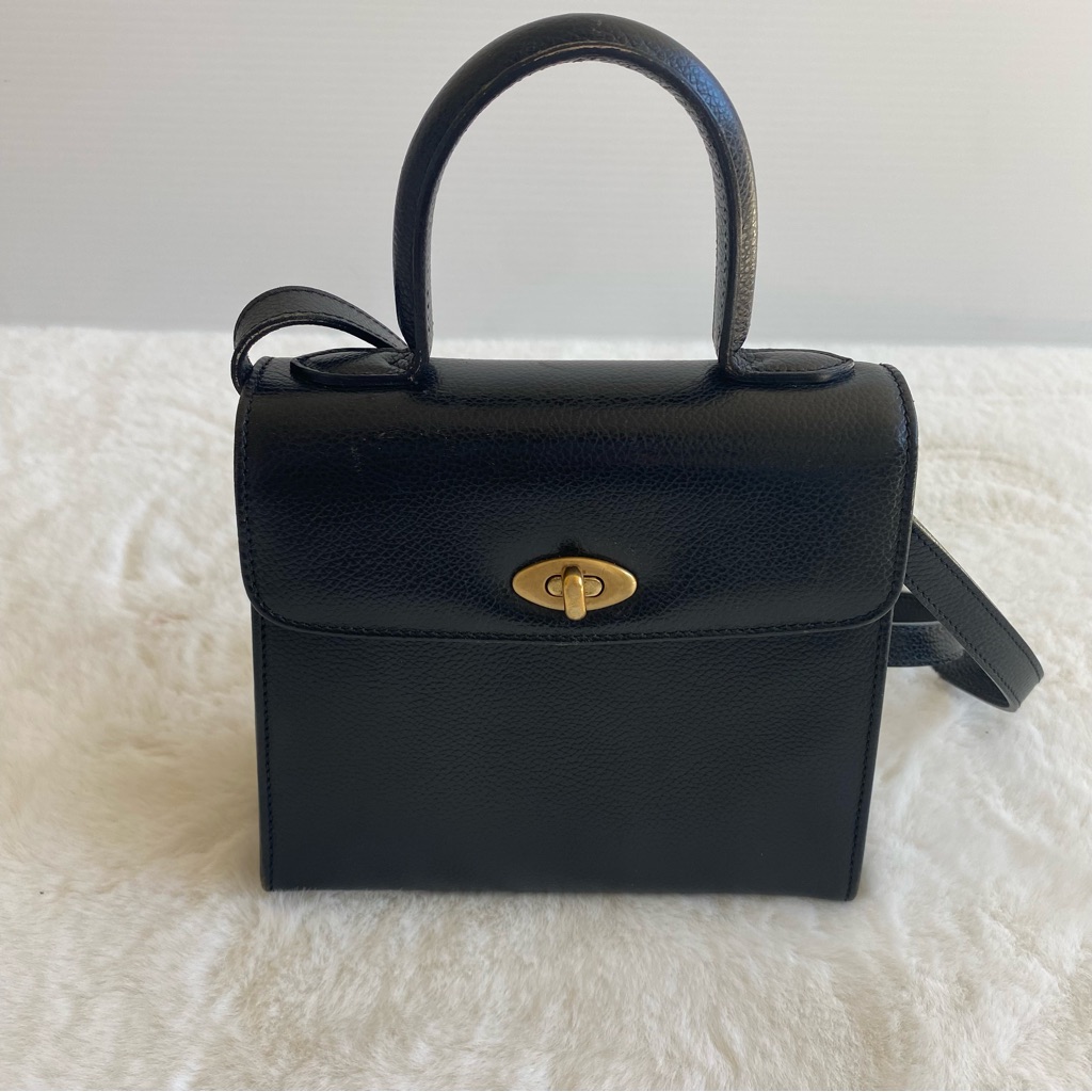 Coach Vintage Madison Gracie Mini Crossbody Top Handle Bag 4413 Black